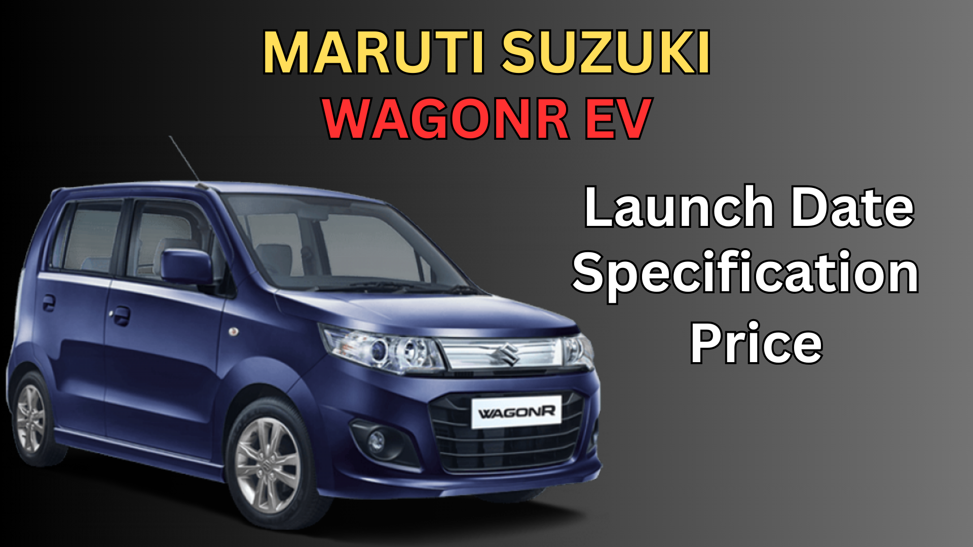 Maruti WagonR EV