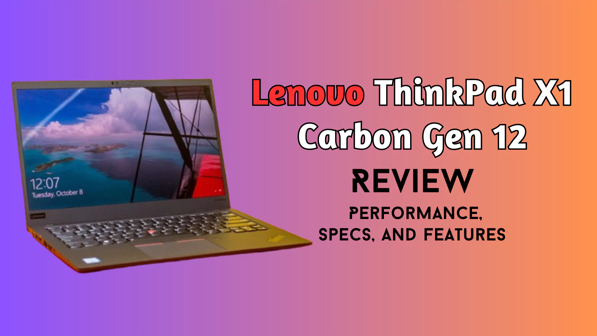 Lenovo ThinkPad X1 Carbon Gen 12