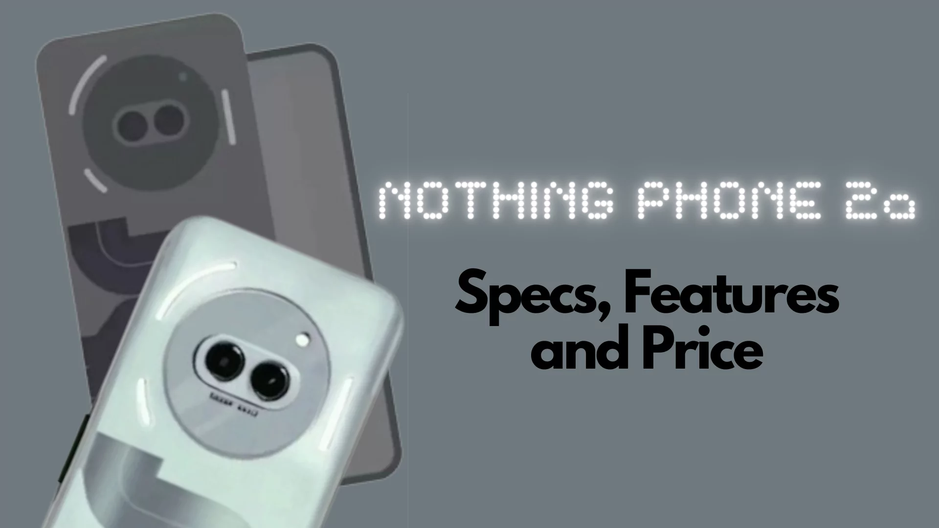 Nothing Phone 2a Price