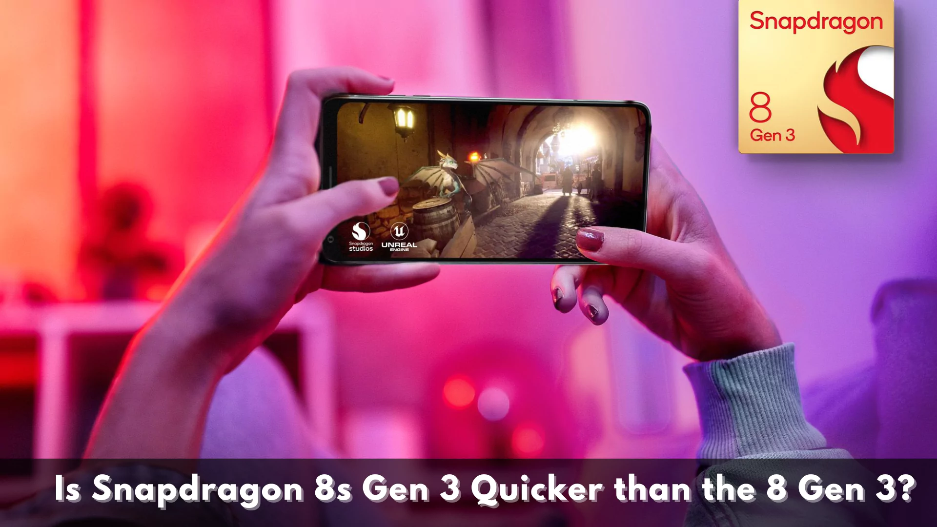 Is Snapdragon 8s Gen 3 Quicker than the 8 Gen 3?