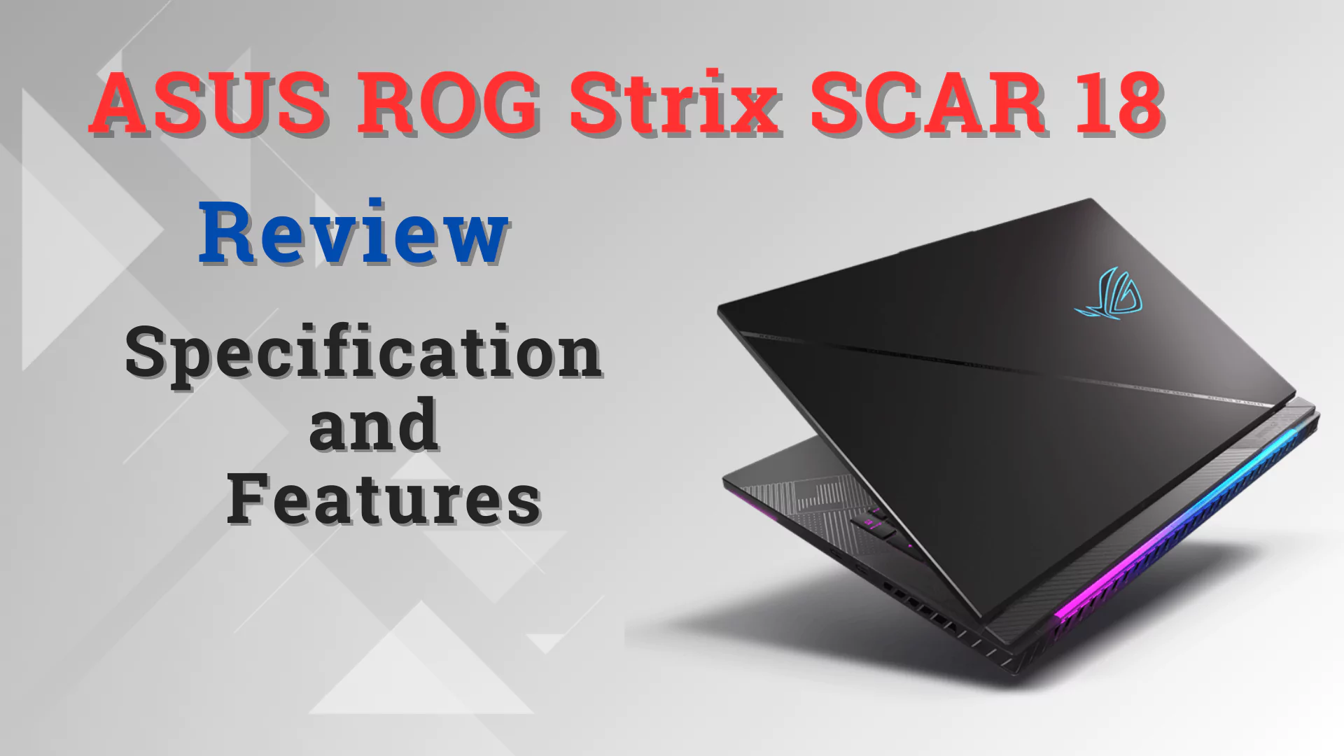 Asus ROG Strix SCAR 18