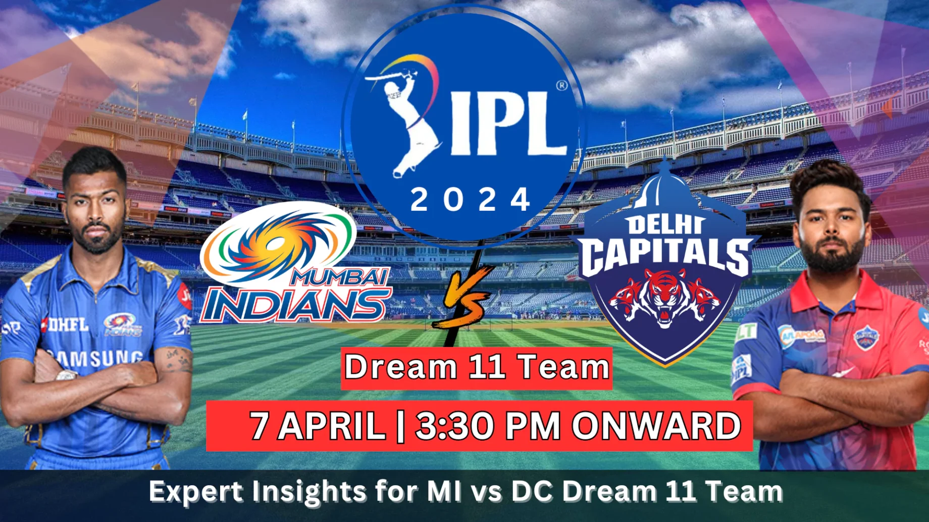 MI vs DC Dream11 Prediction