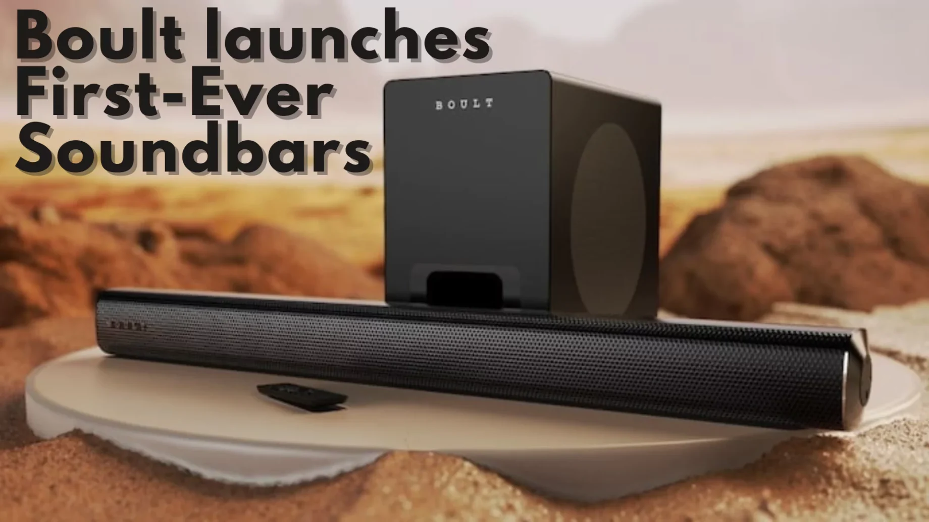 Boult launches first-ever soundbars