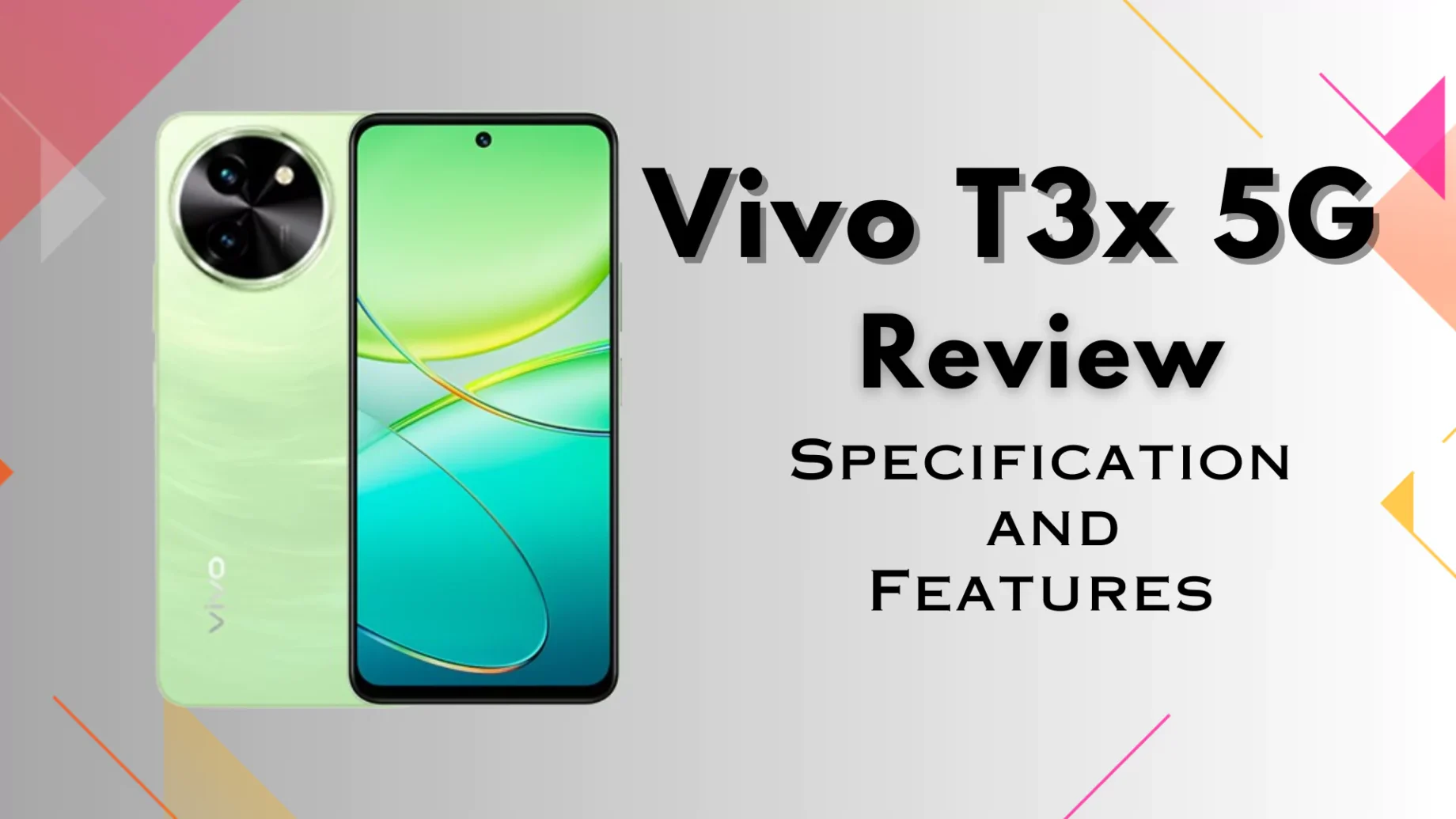 Vivo T3x 5G Review