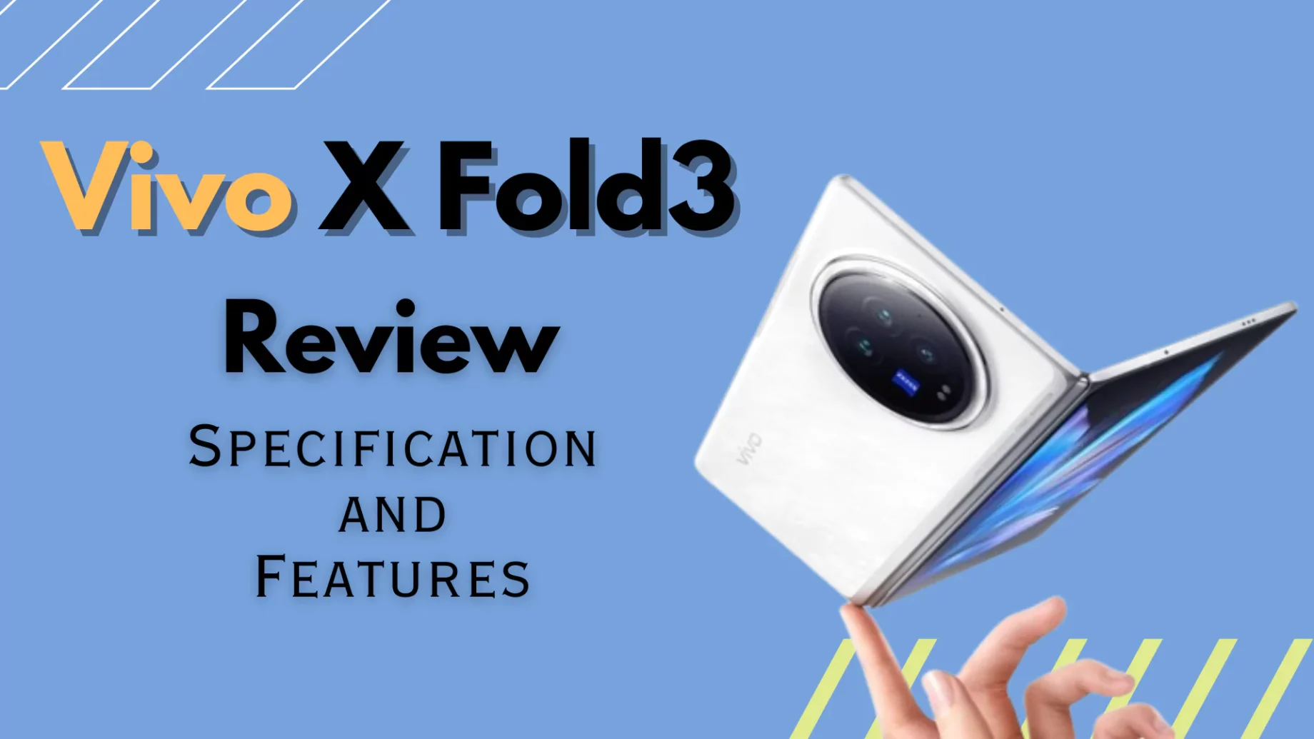 Vivo X Fold3 Review