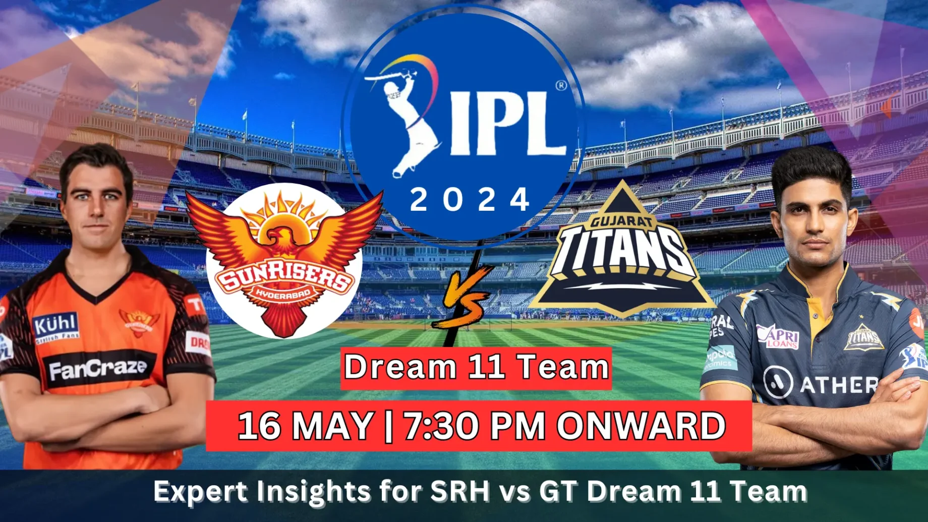 SRH vs GT Dream11 Prediction