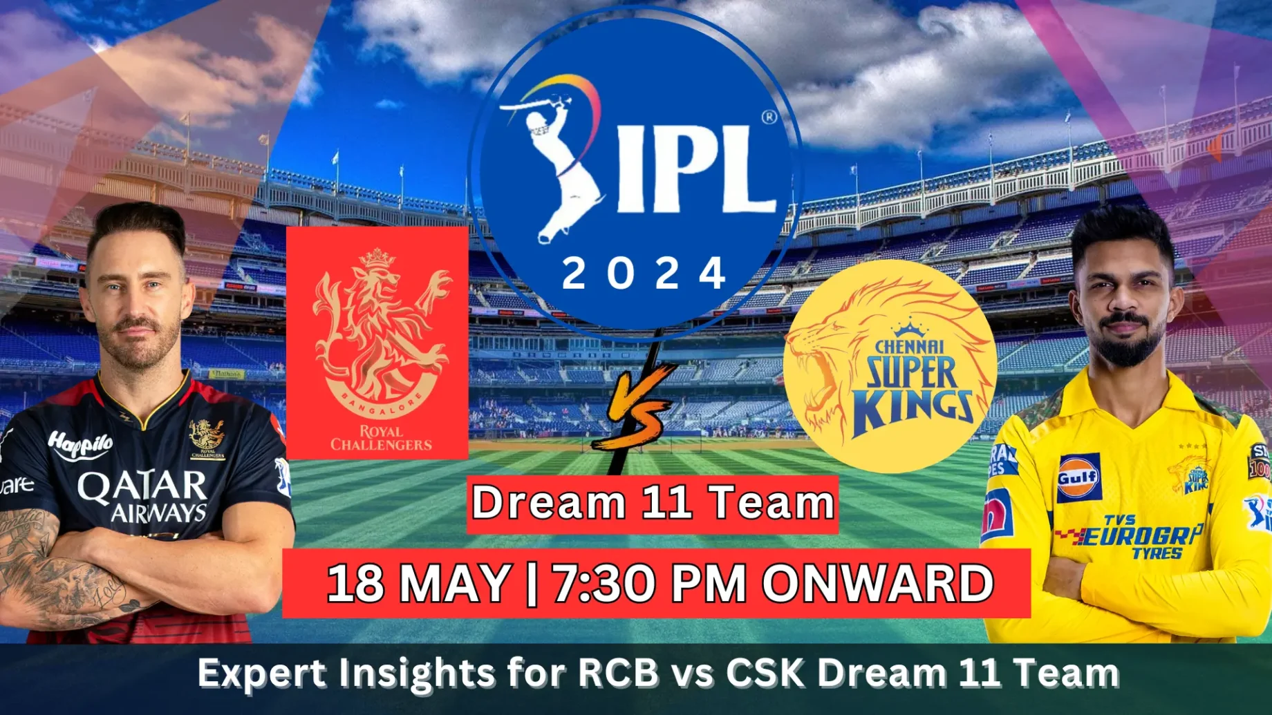 RCB vs CSK Dream11 Prediction