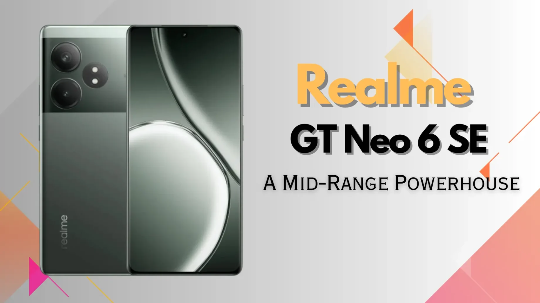 Realme GT Neo 6 SE